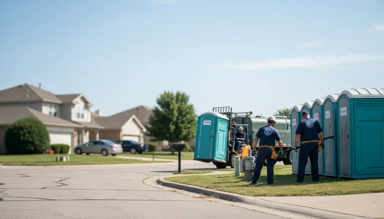 Porta Potty Rental in Weatherford, OK near me